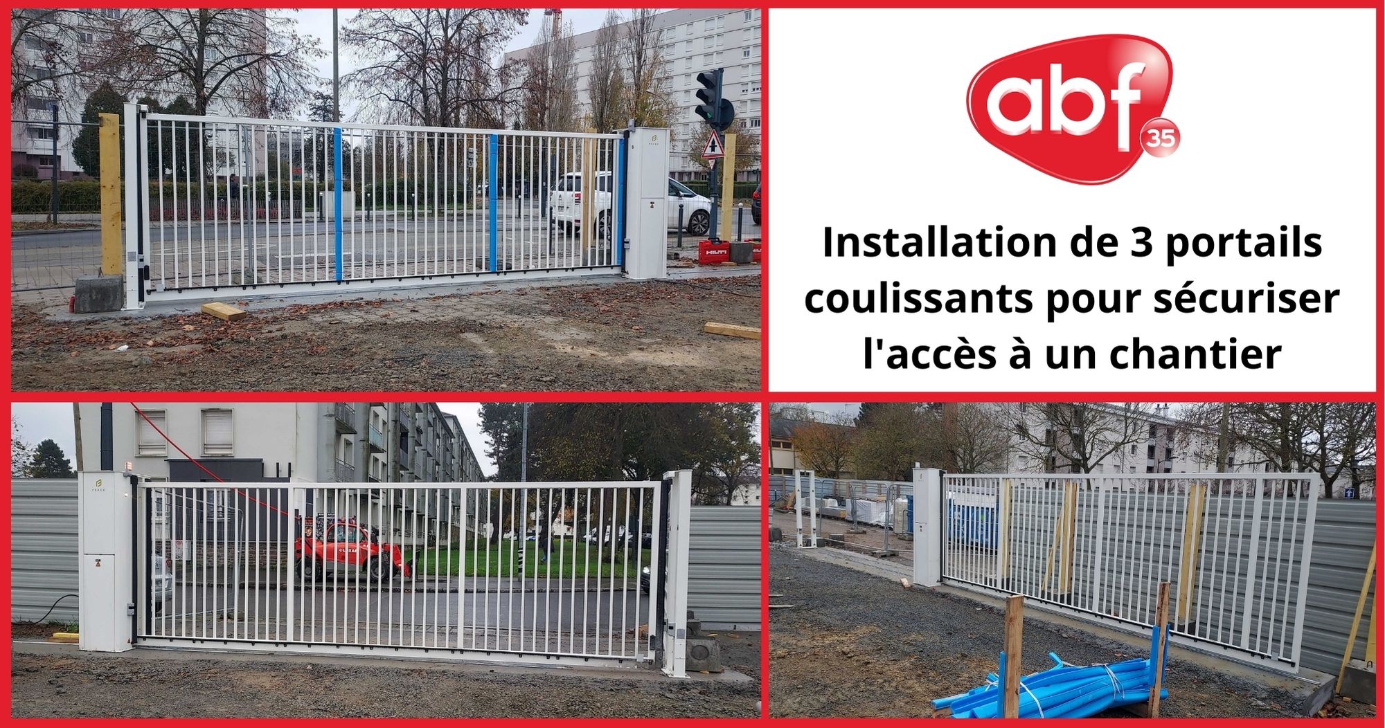 You are currently viewing [SECURITE] Clôturez vos chantiers avec un portail coulissant