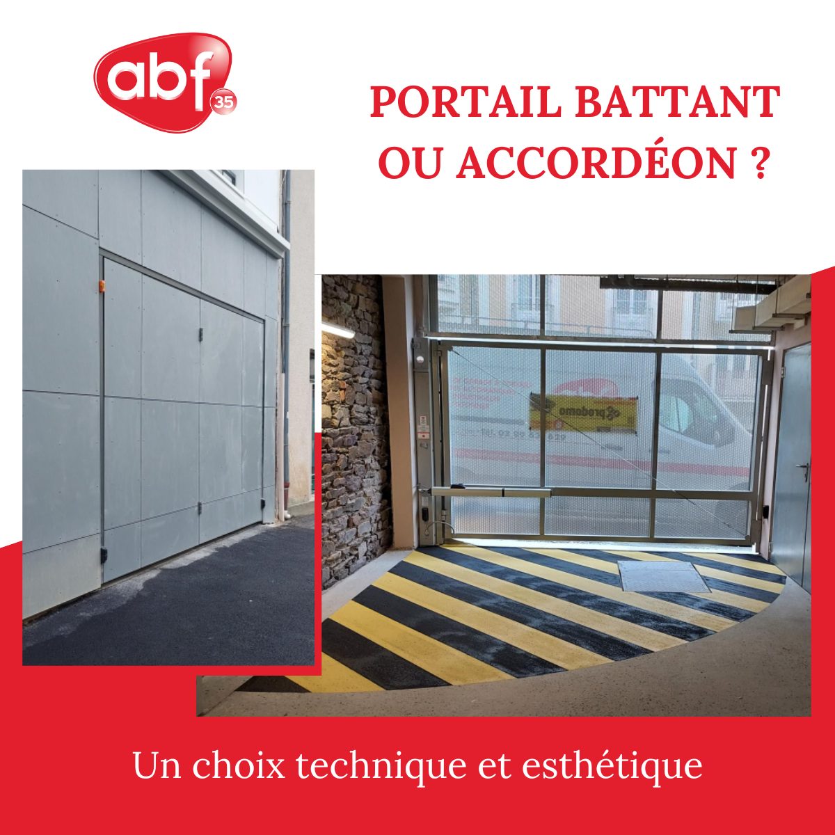 You are currently viewing PORTAIL BATTANT OU ACCORDÉON ?